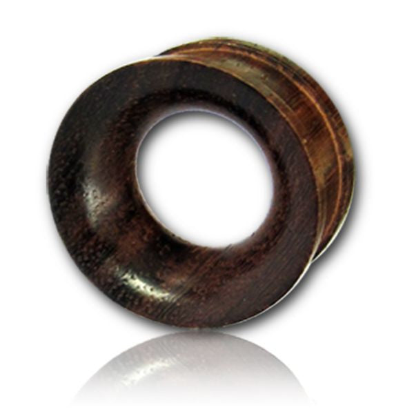 Pair of Concave Organic Plugs, Sono Wood Plugs, Double Flared Gauges, Tribal Wood Tunnels, Wood Body Jewelry, Organic Jewelry.