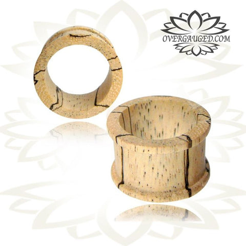 Pair 14g (1.6mm) Brass Earrings, Tribal Brass Jewelry Mandala Flower with Turquoise Stone, Double Sided.