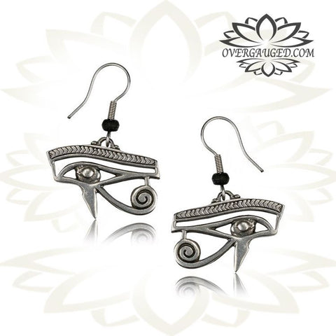 Pair of Dainty Brass Earrings Antiqued Tribal Wire Work Hoop Earrings.