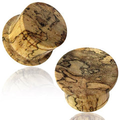 Pair of Concave Organic Plugs, Tamarind Wood Gauges, Single Flare Wood Plugs, Tribal Wood Plugs, Wood Body Jewelry